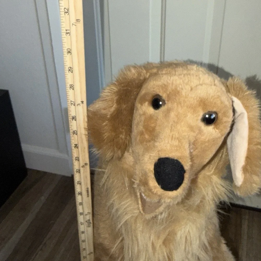 Melissa & Doug Life Size Golden Retriever Plush Dog Large Stuffed Animal